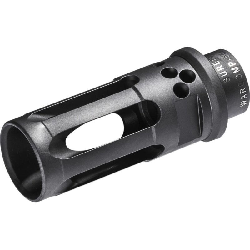 SureFire WARCOMP556CTN1228 Flash Hider 22 Cal (5.56mm) Black Stainless Steel