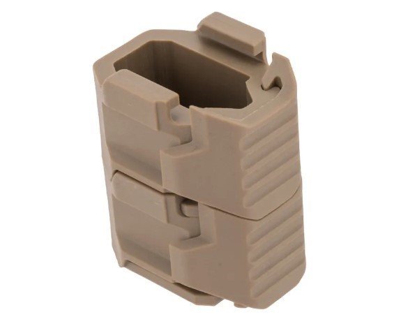 Strike Industries ARCMSSAFEXTFDE Angled Grip Flat Dark Earth