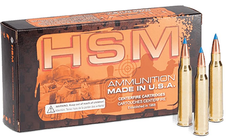 HSM HSM-204R-3-N Varmint Ammo 204 Ruger 32gr BlitzKing 20rd 4045fps