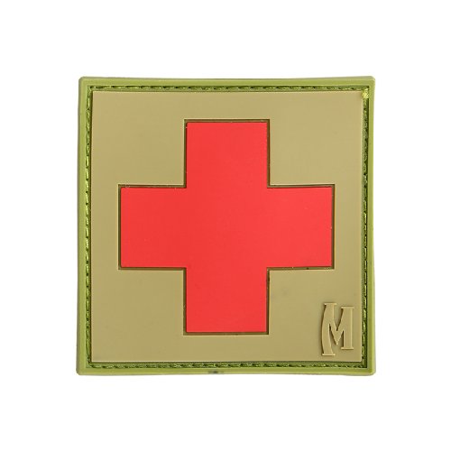 Maxpedition Medic Morale Patch Large Embroidered Velcro Back