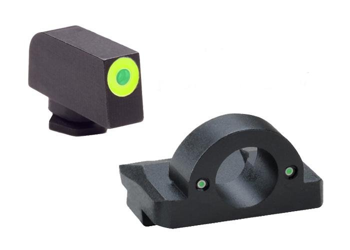 AmeriGlo GL-325 Ghost Ring Night Sight Set Glock 17-39 Green Tritium