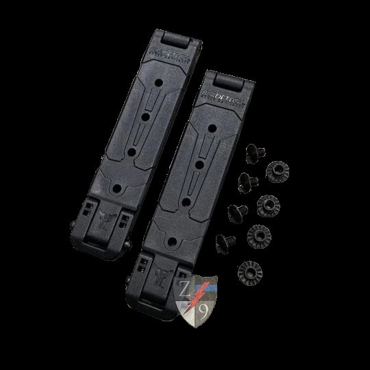 Zero9 Solutions MOLLE-Loks Set of 2 Universal Mounting Clips