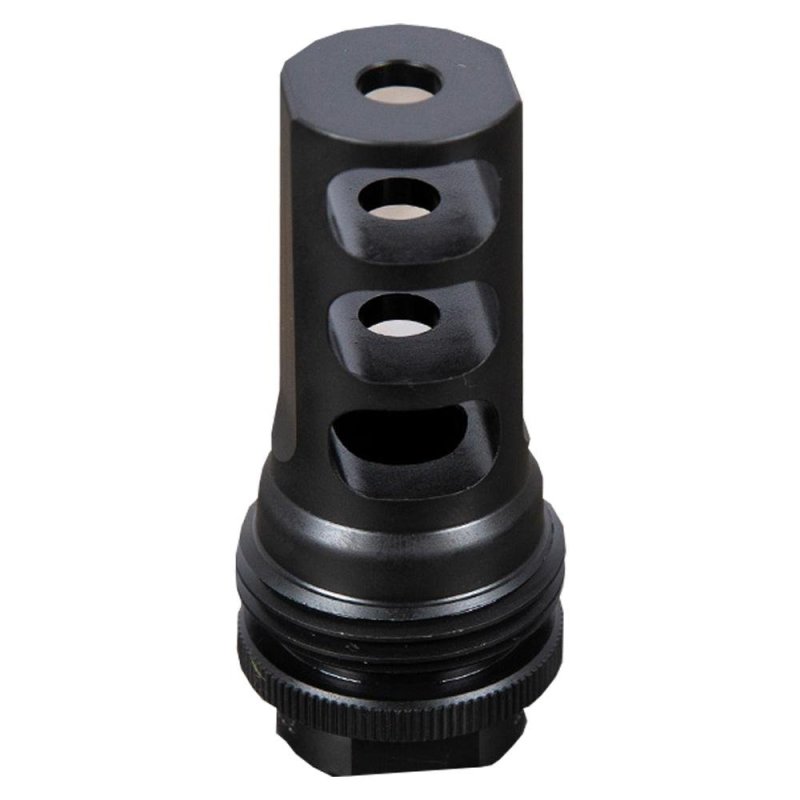 SilencerCo ASR 3-Port Muzzle Brake 7.62mm Black