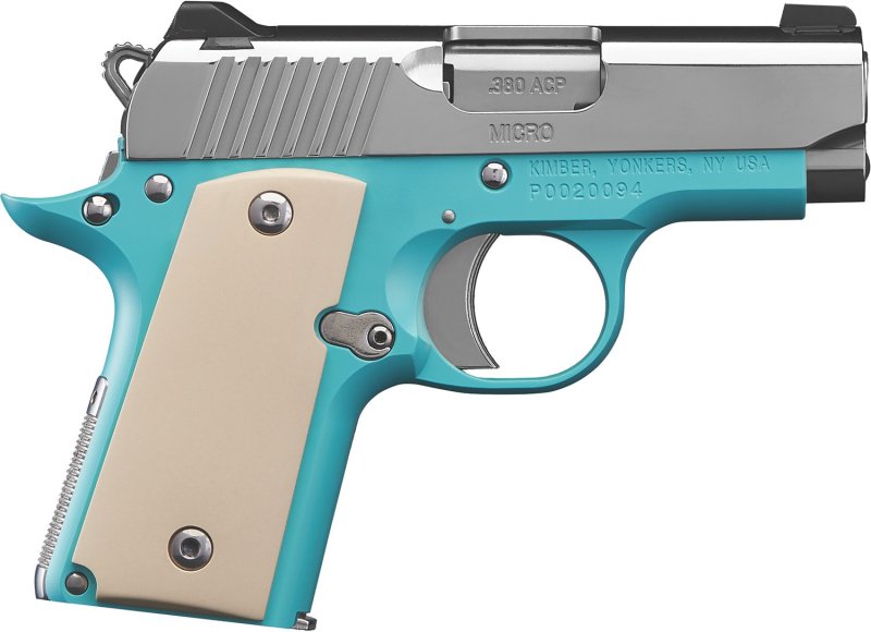 Kimber Micro Bel-Air 380 Night Sights Ivory Micarta Grips