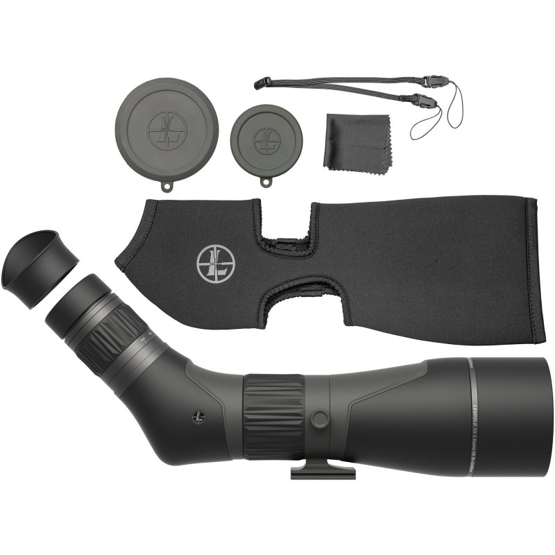 Leupold 185684 SX-2 Alpine HD 20-60x80mm Angled Spotting Scope Black