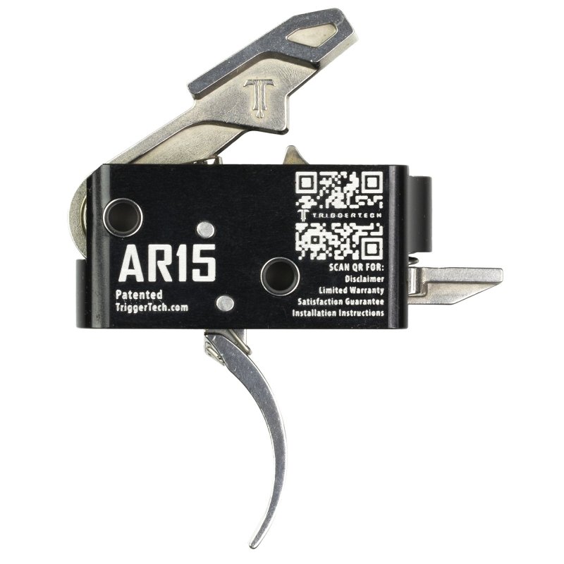 TriggerTech AR0SBS33NNP AR-15 Single-Stage 3lb Stainless Trigger