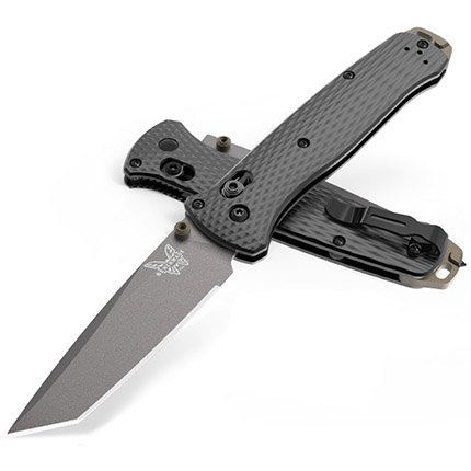 Benchmade 537GY-03 Black Aluminum Tanto Knife 3.38" M4 Axis Lock
