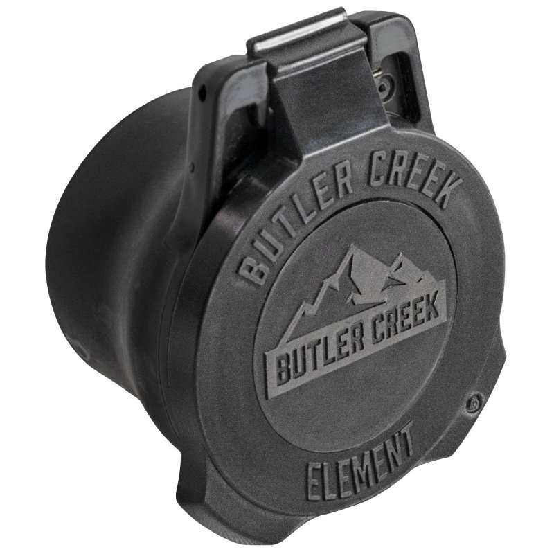 Butler Creek ESC65 Scope Cap 60-65mm Black Polymer Flip-Open