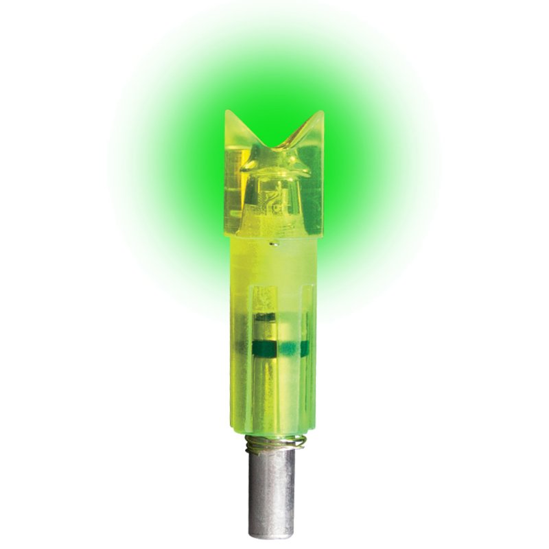 Lumenok GTMXC3G Green Lighted Crossbow Moon Nocks 3 Pack
