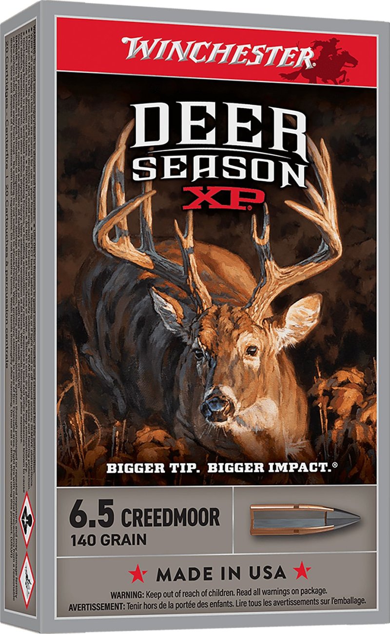 Winchester Deer Season XP 6.5 Creedmoor 140gr PT Ammo 20/ct
