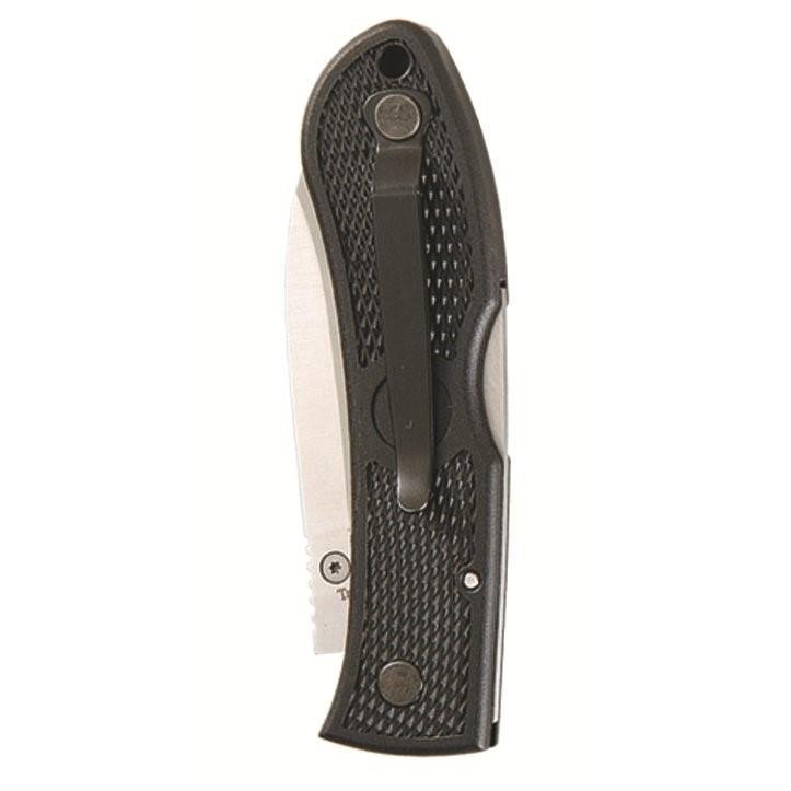 Ka-Bar Dozier Hunter Folding Knife 3 In Drop Point Blade Black