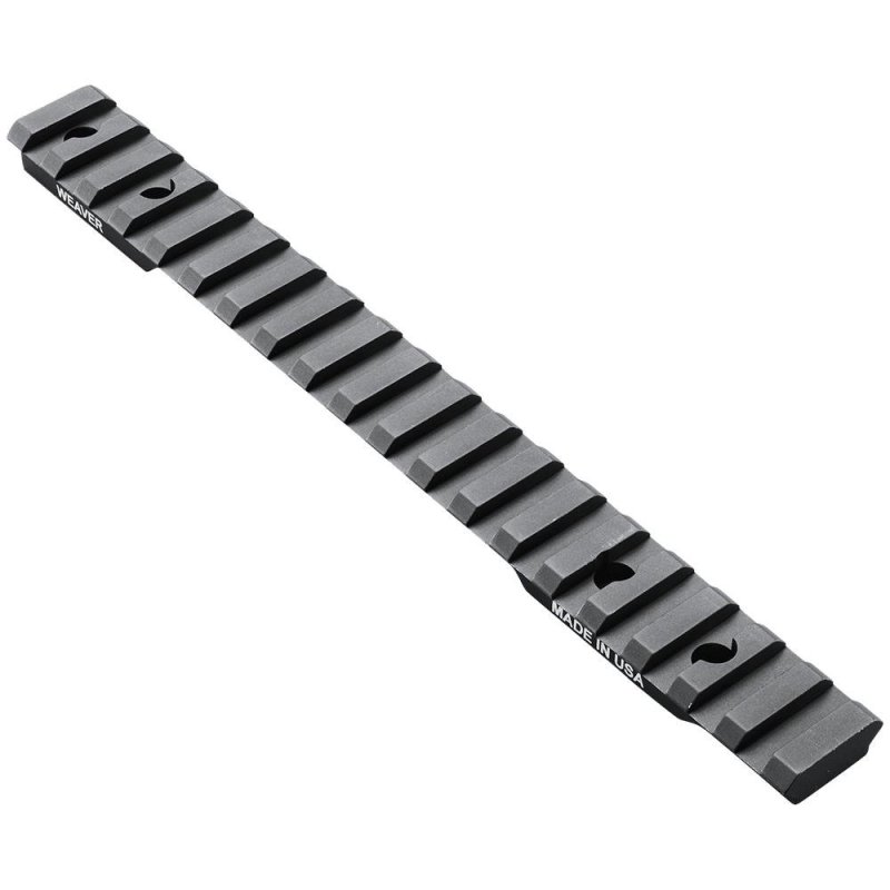 Weaver 99498 Multi-Slot Base Savage 110 Short Action 20 MOA Black