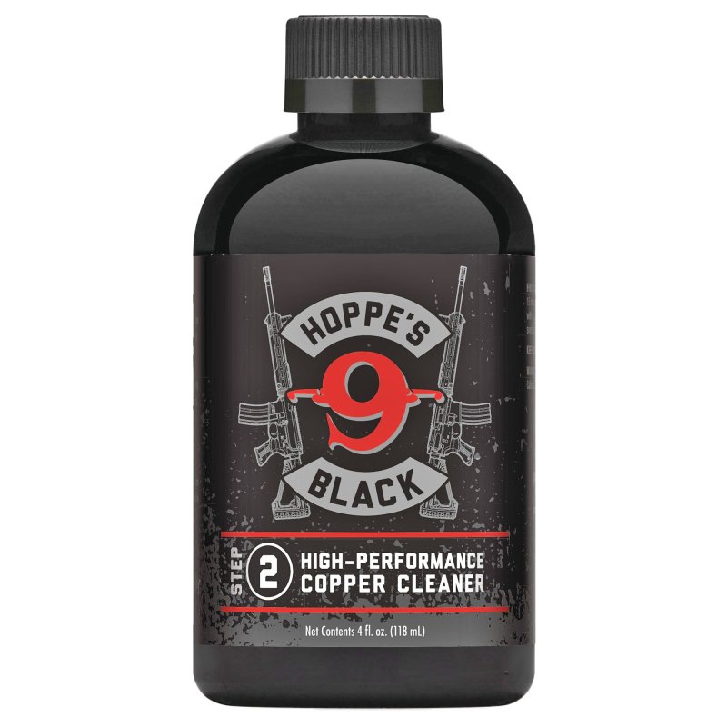 Hoppe's Black Copper Cleaner 4oz Bottle - Complete Bore Clean