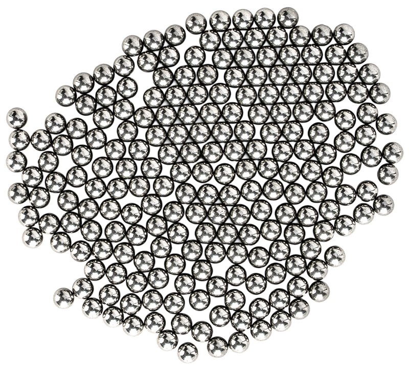 MDT 116185STL Steel .3125 Slingshot Ammo 200Pk