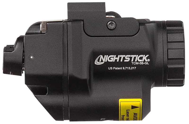 Nightstick TCM5BGL Subcompact Weapon Light Green Laser 650 Lumens Black