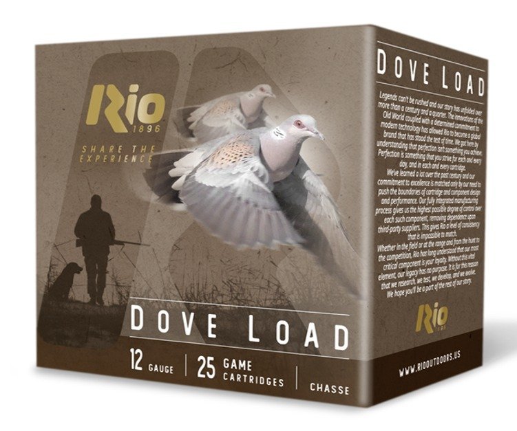 RIO RDL2875 12ga 2-3/4 In 7-1/2 25 Rounds Dove Load