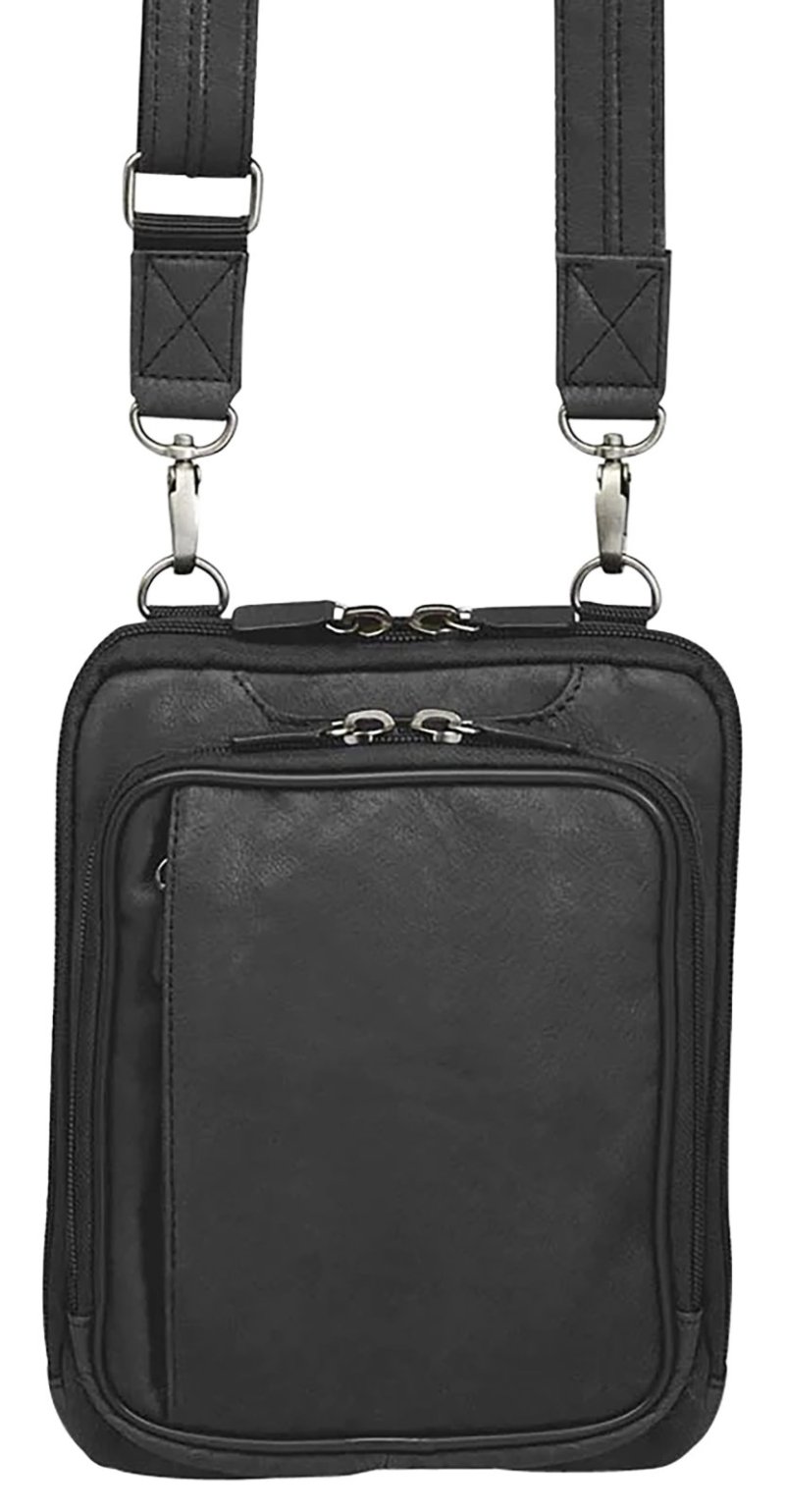 GTM GTM-99/BK Crossbody Shoulder Pouch Black