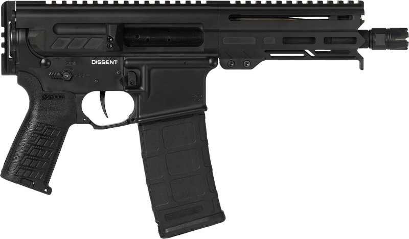 CMMG Dissent Mk4 AR-15 Pistol 5.56 NATO 6.5 In 30rd Armor Black