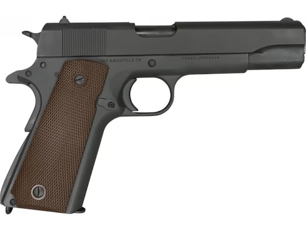 SDS Imports 1911 Government .45 ACP 5" Wood & Polymer Grips, 2 Magazines