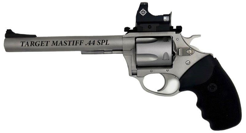 Charter Arms Target Mastiff Shooter's Model 44 SPL 6 In Stainless 5-Rounds