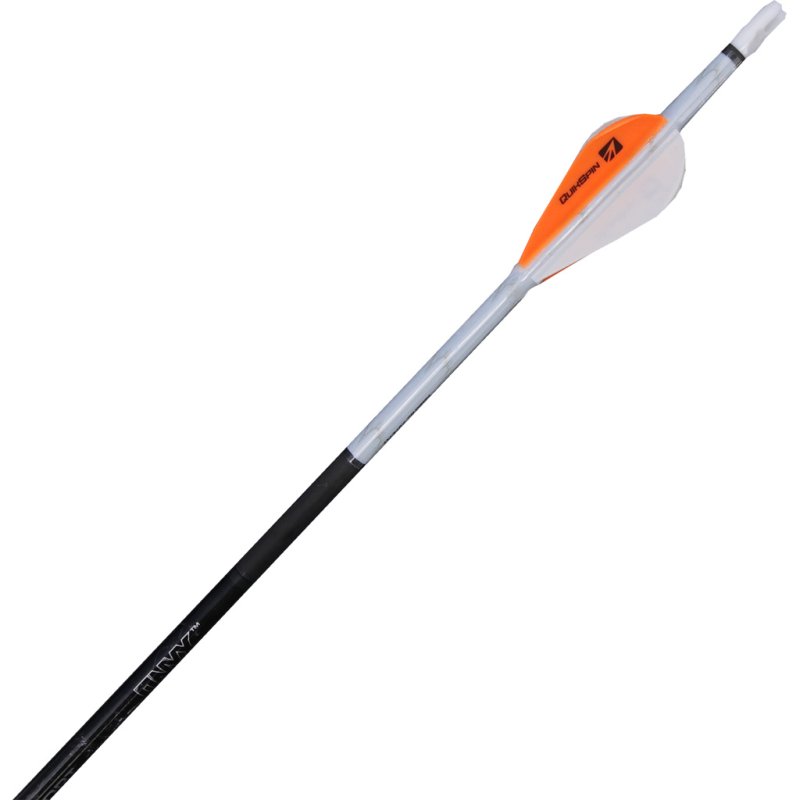 New Archery Products Quikfletch Twister 2 White/Orange 6-Pack
