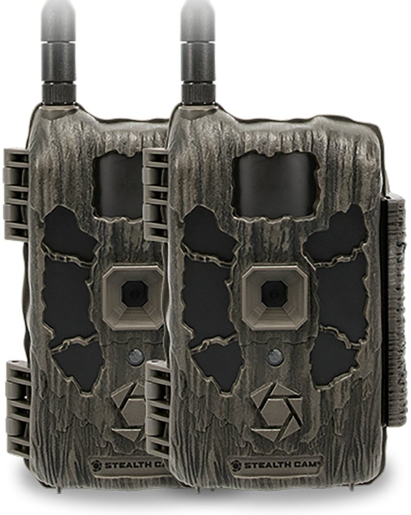 Stealth Cam Deceptor Max Cellular Trail Camera 2 Pack No-Glo LED
