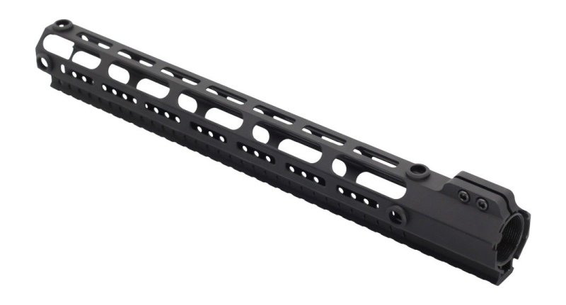 JE MACHINE PS-223MLK10IBLK 10" AR15 MLOK HANDGRD