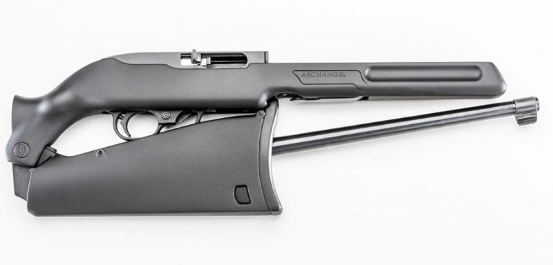 Pro-Shot Products Archangel AAQBD Stock Ruger 10/22 Black Synthetic