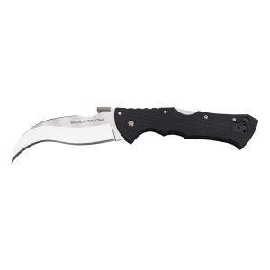 Cold Steel Black Talon II Folding Knife 4" Plain Edge - Black G10