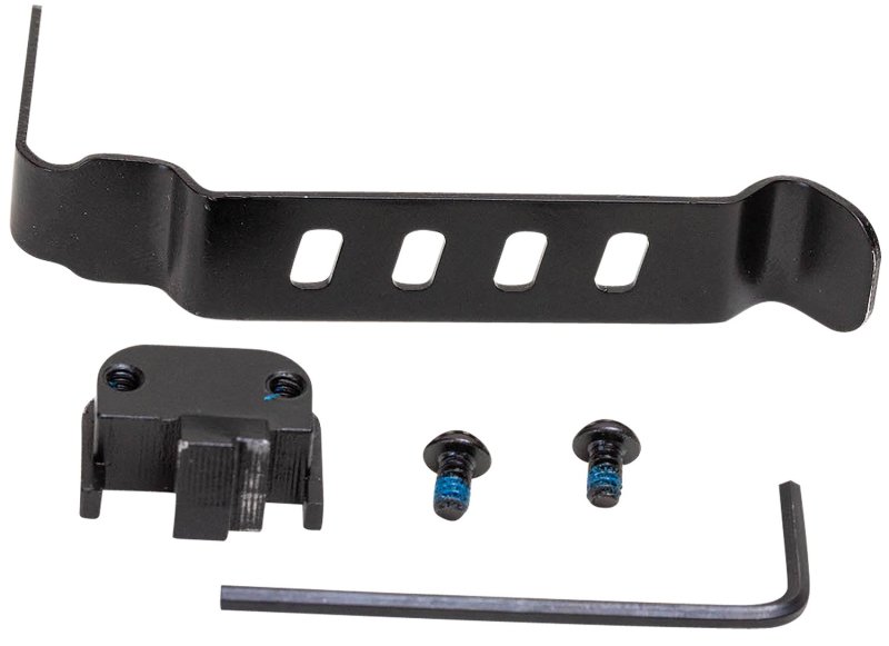 TECHNA XDBA Belt Clip Black Carbon Fiber Ambidextrous for Springfield XD