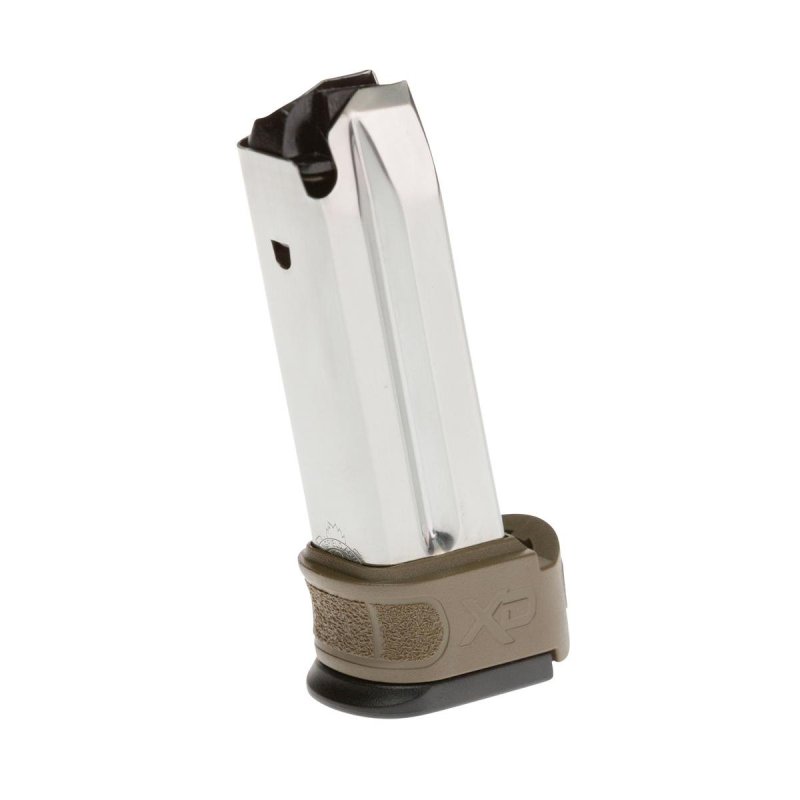 Springfield Armory XD Mod2 9mm Luger 10rd Magazine Stainless Steel FDE