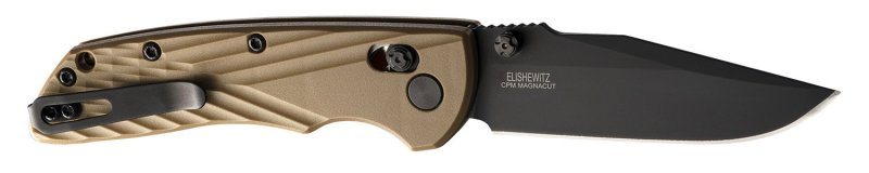 Hogue 24377 Deka 3.25" FDE Polymer Clip Point Blade ABLE Lock Folder