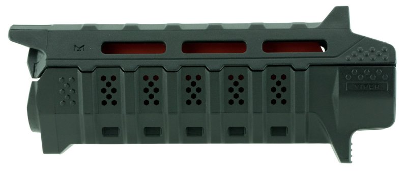 Strike Industries VIPERHGCBK AR-15 M-LOK Carbine Handguard Black/Red