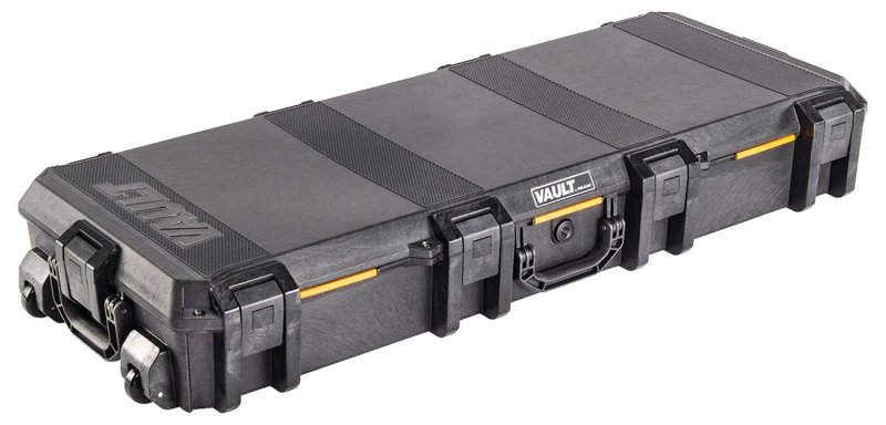 Pelican V730 Vault Tactical Rifle Case 44"x16"x6.3" High Impact Polymer Black