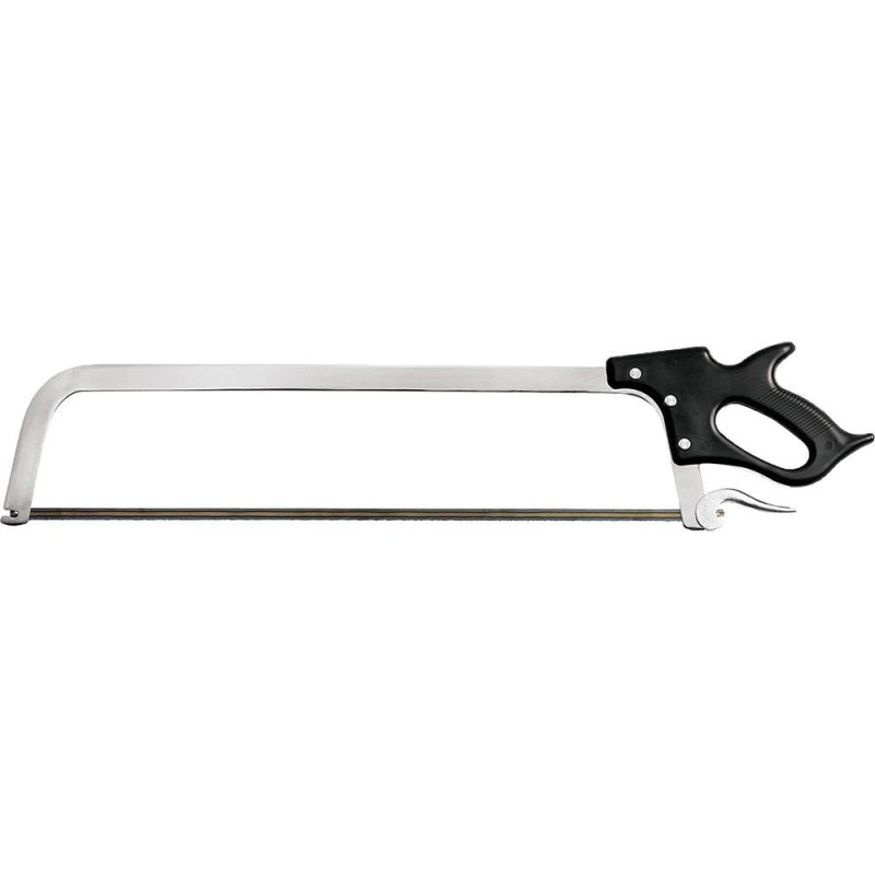 LEM Products 640 16" Meat Saw, Nickel-Plated Frame, Blade Tightening Lever
