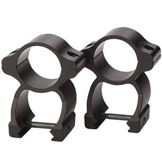 Traditions Performance Firearms See Thru Scope Rings 1 Inch Blued A1367