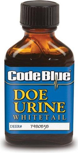 Code Blue OA1004 Doe Urine Deer Attractant 1 oz. Bottle