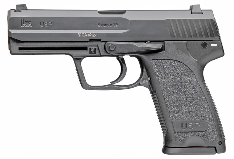 Heckler & Koch USP9 V7 9mm 4.25 In 11 Round Blue 81000313