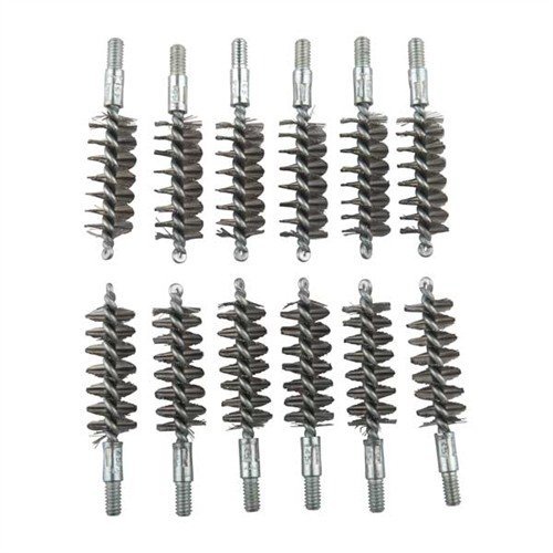 Brownells Standard Line SS Handgun Brush .44/.45 Caliber 12 Pack