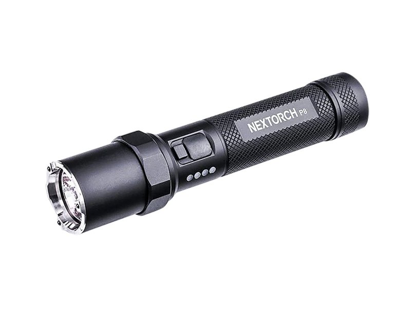 Nextorch P8 1600 Lumens Black 252 Meters Beam Distance