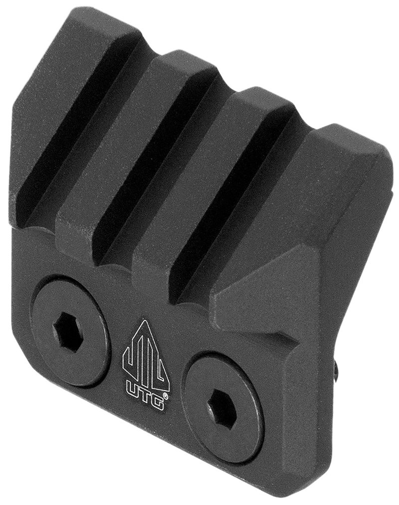UTG MTMP45 Angled Picatinny Mount Matte Black Aluminum M-LOK