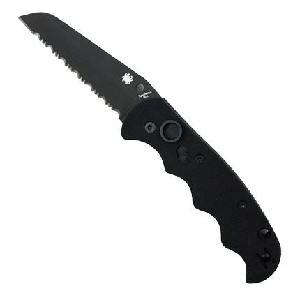 Spyderco Autonomy C165GSBBK Black G10 Knife
