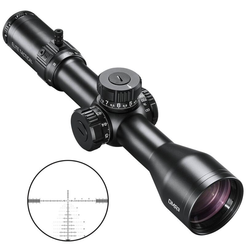 Bushnell Elite Tactical DMR3 3.5-21x50mm 34mm FFP G4P Black