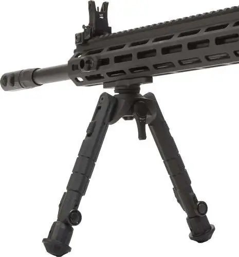Tac Shield T9541MC 7-9 In Competition M-LOK Black Bipod