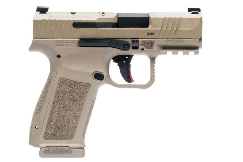 Canik Mete MC9L Handgun 9mm Luger 17rd Magazines(2) 3.18 Barrel Optic Ready FDE