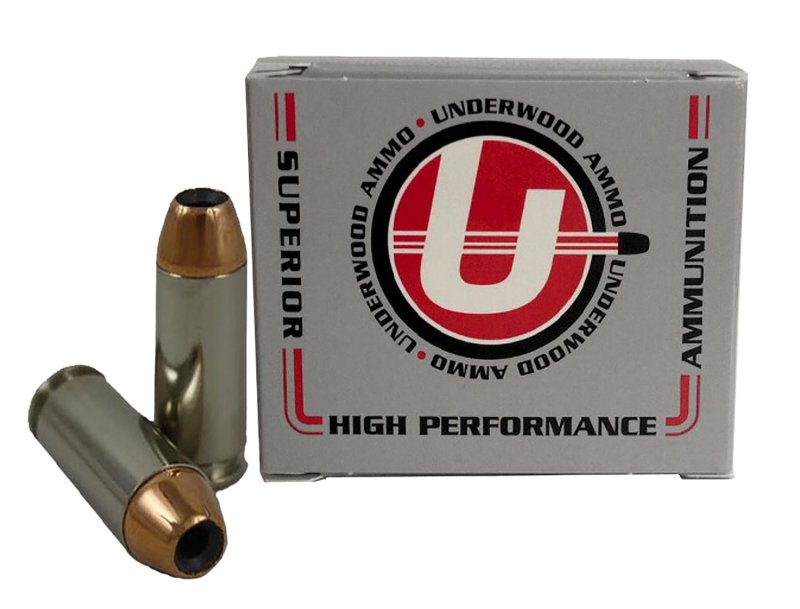 Underwood 231 10mm Auto 135gr JHP Nickel-Plated Brass 20rd
