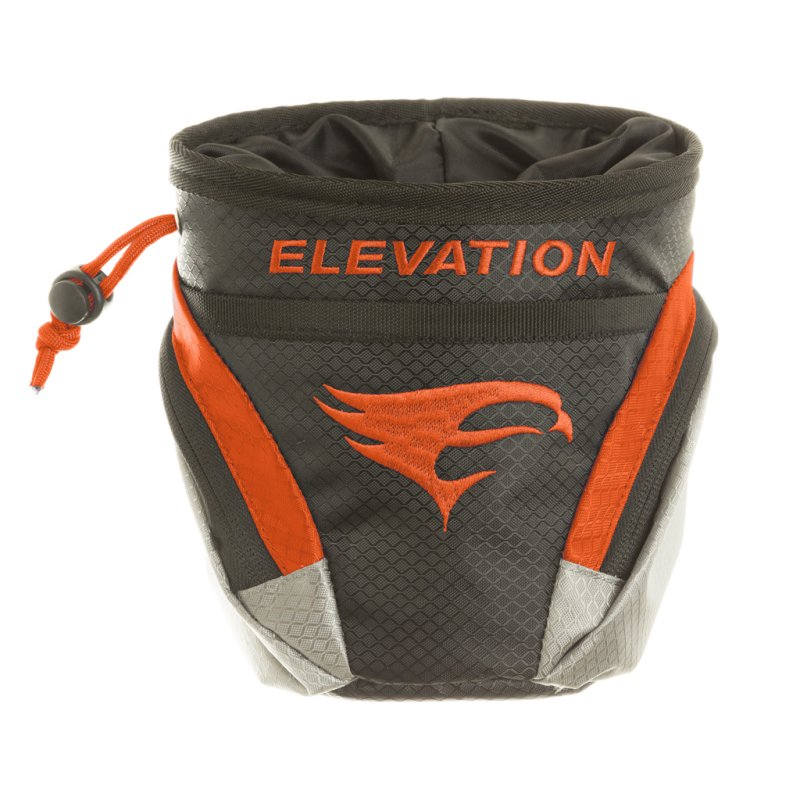 Elevation Core Release Pouch Orange Dual Pockets Fleece Lined
