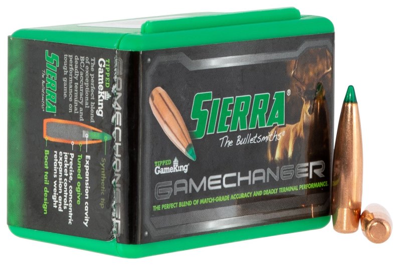Sierra 4100T Tipped GameKing 6mm .243 90gr HPBT 50/Box