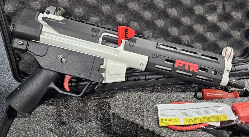 PTR 9B0090101 9MM 8.86" UTG Galactic White 30RD