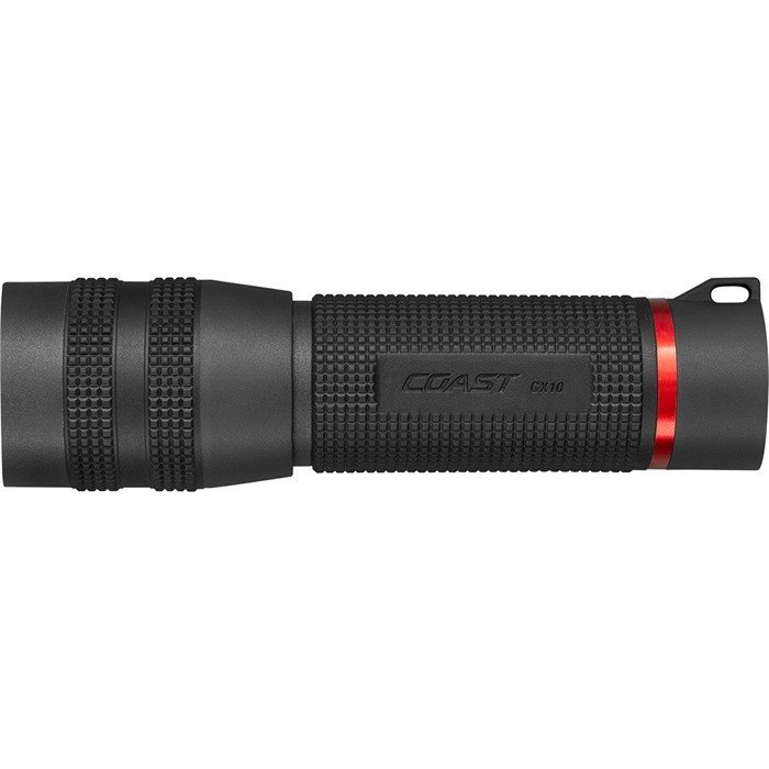 Coast PRODUCTS GX10 FLASHLIGHT 550 LUMENS W/PURE BEAM & TWIST FOCUS BLACK